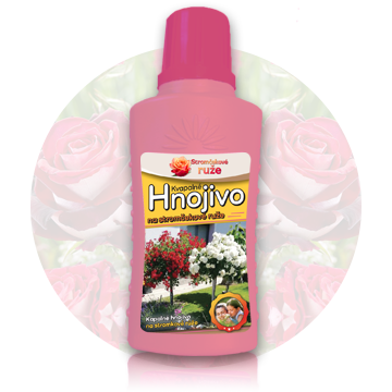 Kvapalné hnojivo pre stromčekové ruže