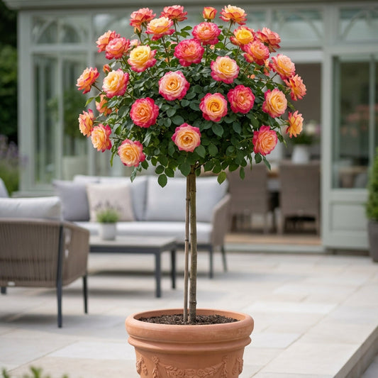 Stromčeková ruža Double Delight